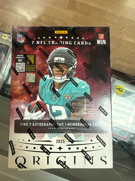 Origins Panini 2025 NFL Hobby Box