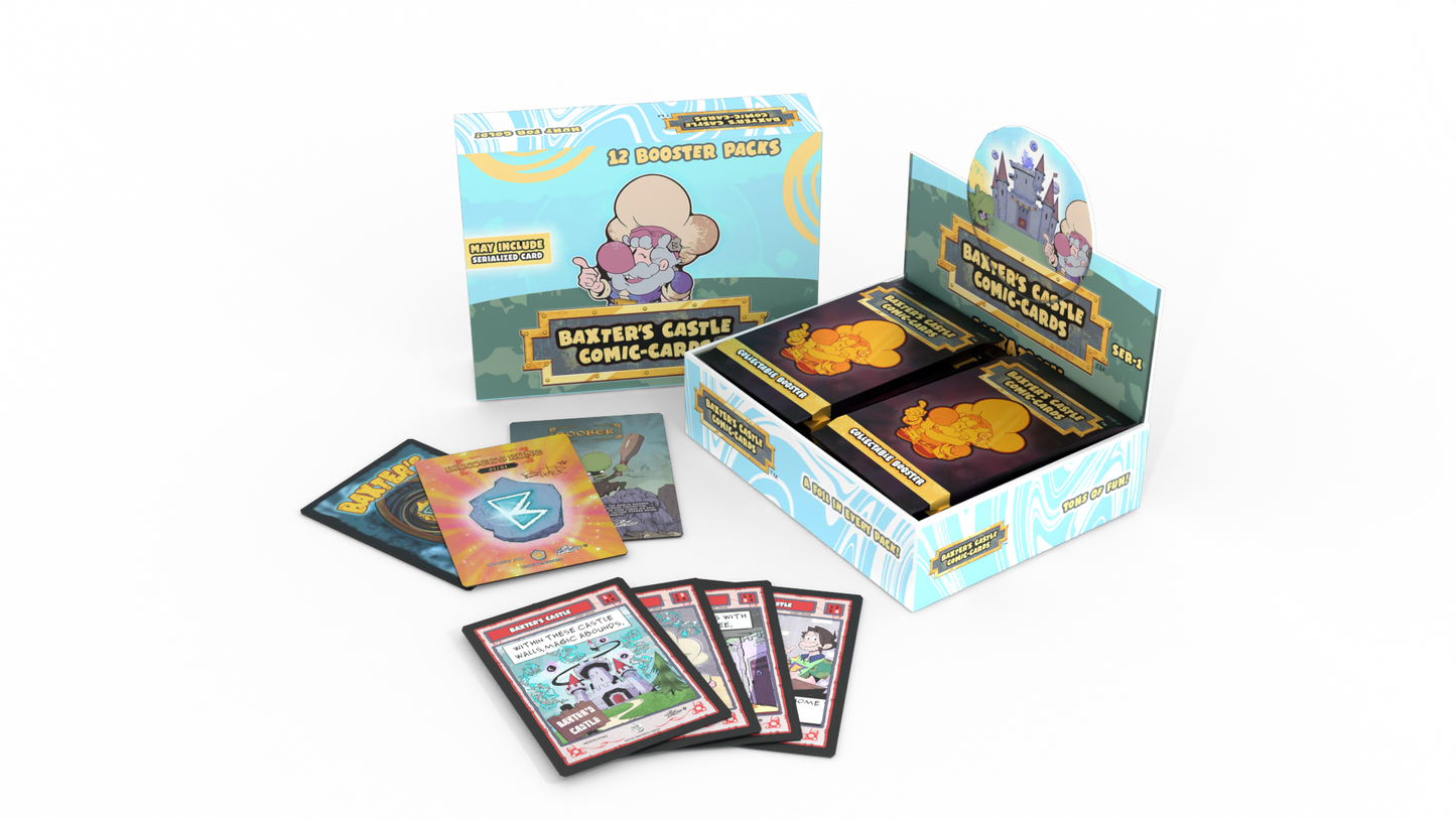 Baxter's Castle Comic Cards | Alpha Release