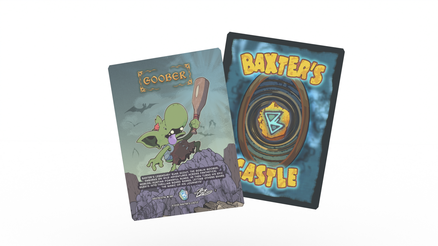 Baxter's Castle Comic Cards | Alpha Release