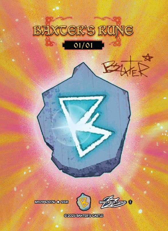 Baxter's Castle Comic Cards | Alpha Release