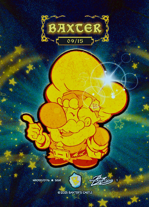 Baxter's Castle Comic Cards | Alpha Release